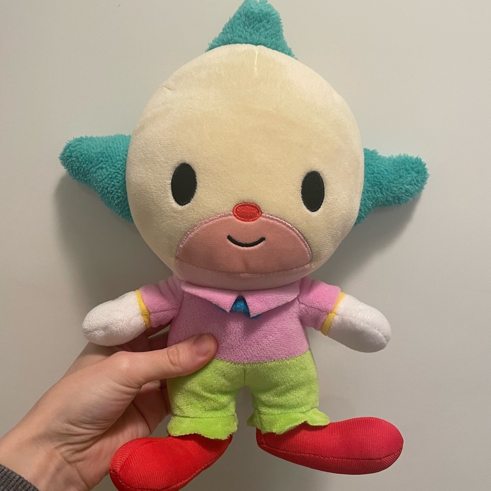 Krusty The Klown Universal Studios Cutie Plushie - The Simpsons